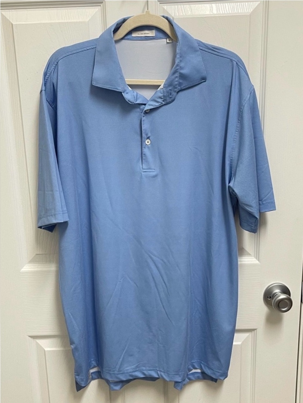 Oliver Ridley Men’s Blue Polo Shirt. Sz Large